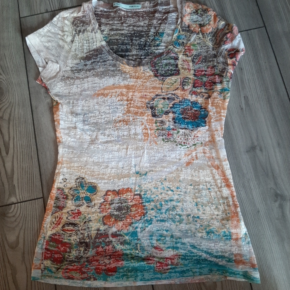 Dressy Floral T-shirt